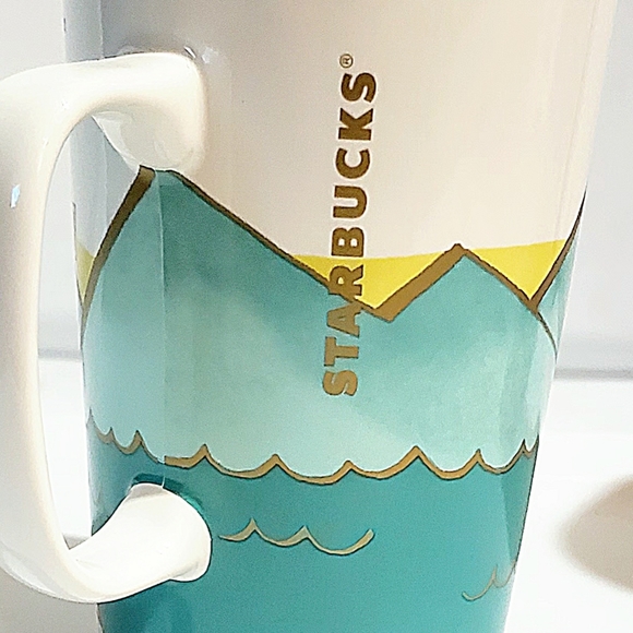 STARBUCKS 16oz TUMBLER & MUG. 2007 & 2015. LIKE NEW! CLOSEABLE TUMBLER - Picture 4 of 13